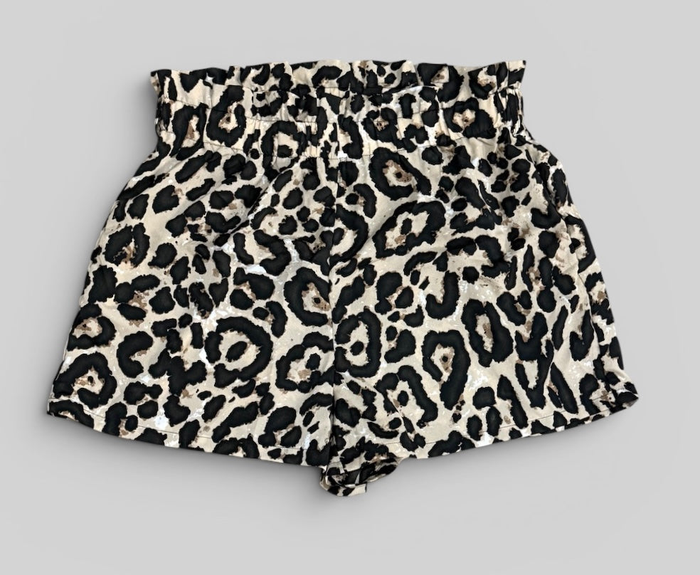 Womens Leopard Shorts 2XL EUC