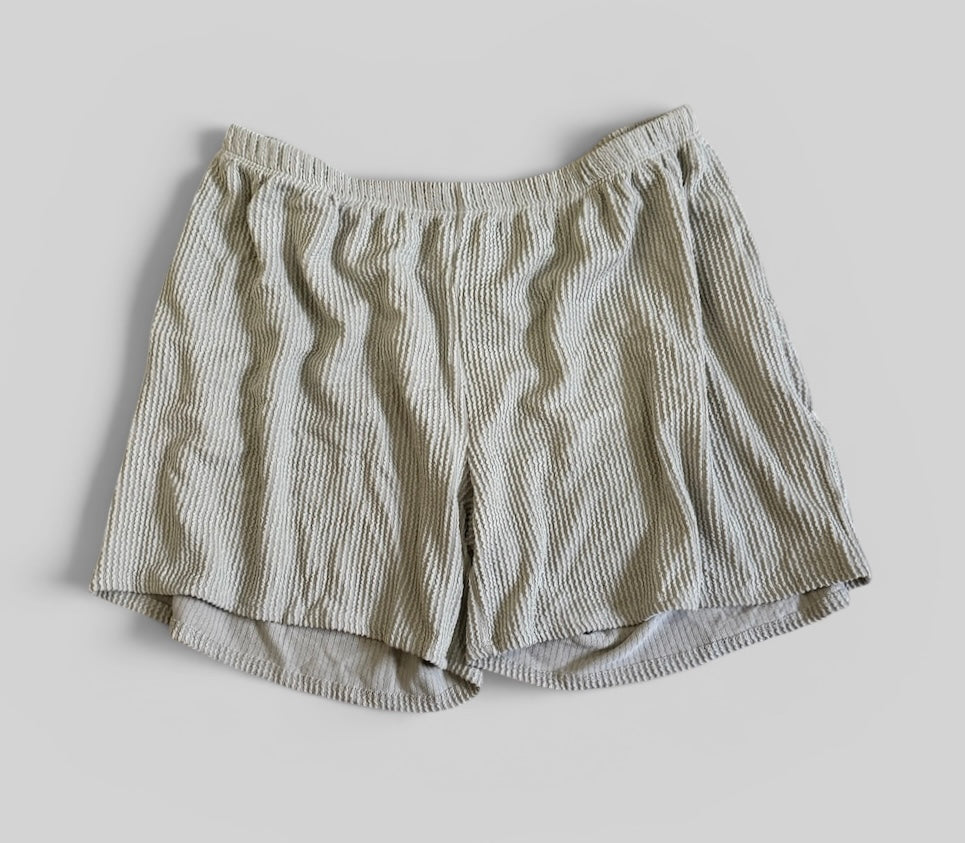 Womens Blumin' Ribbed Shorts 2X & 3X NWOT