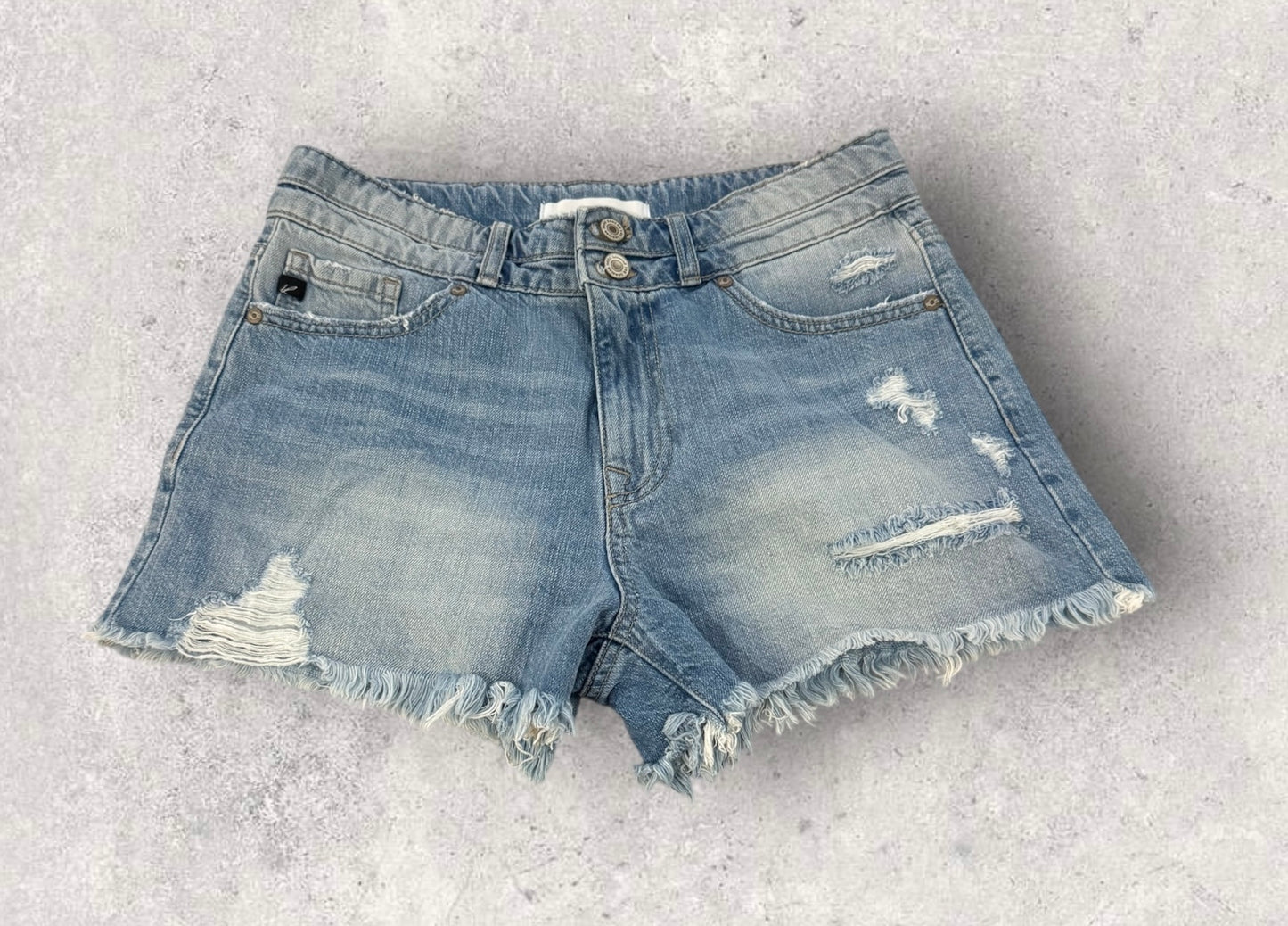 Womens Kancan Denim Shorts Size Medium