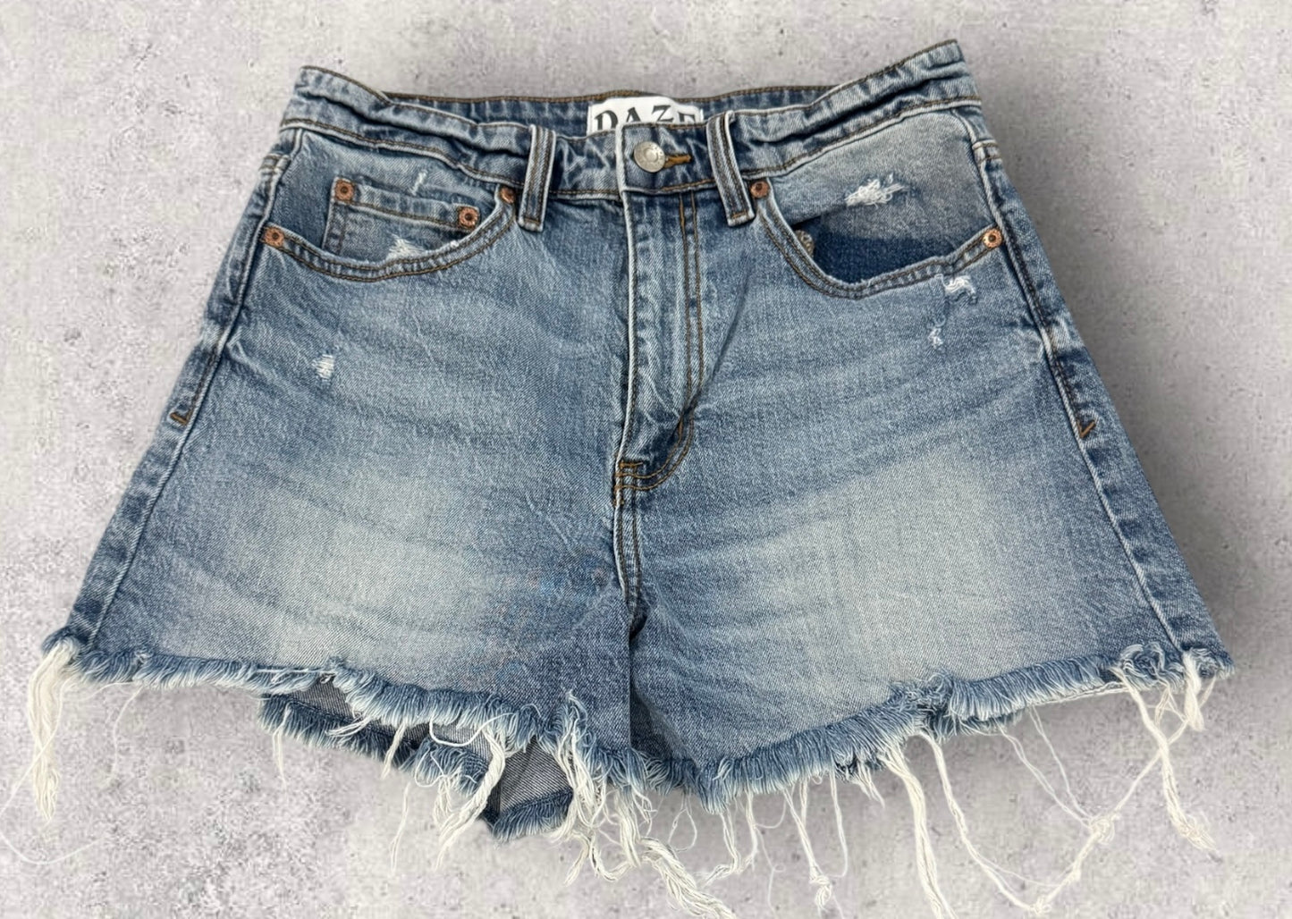 Womens Daze Denim Shorts Size 28
