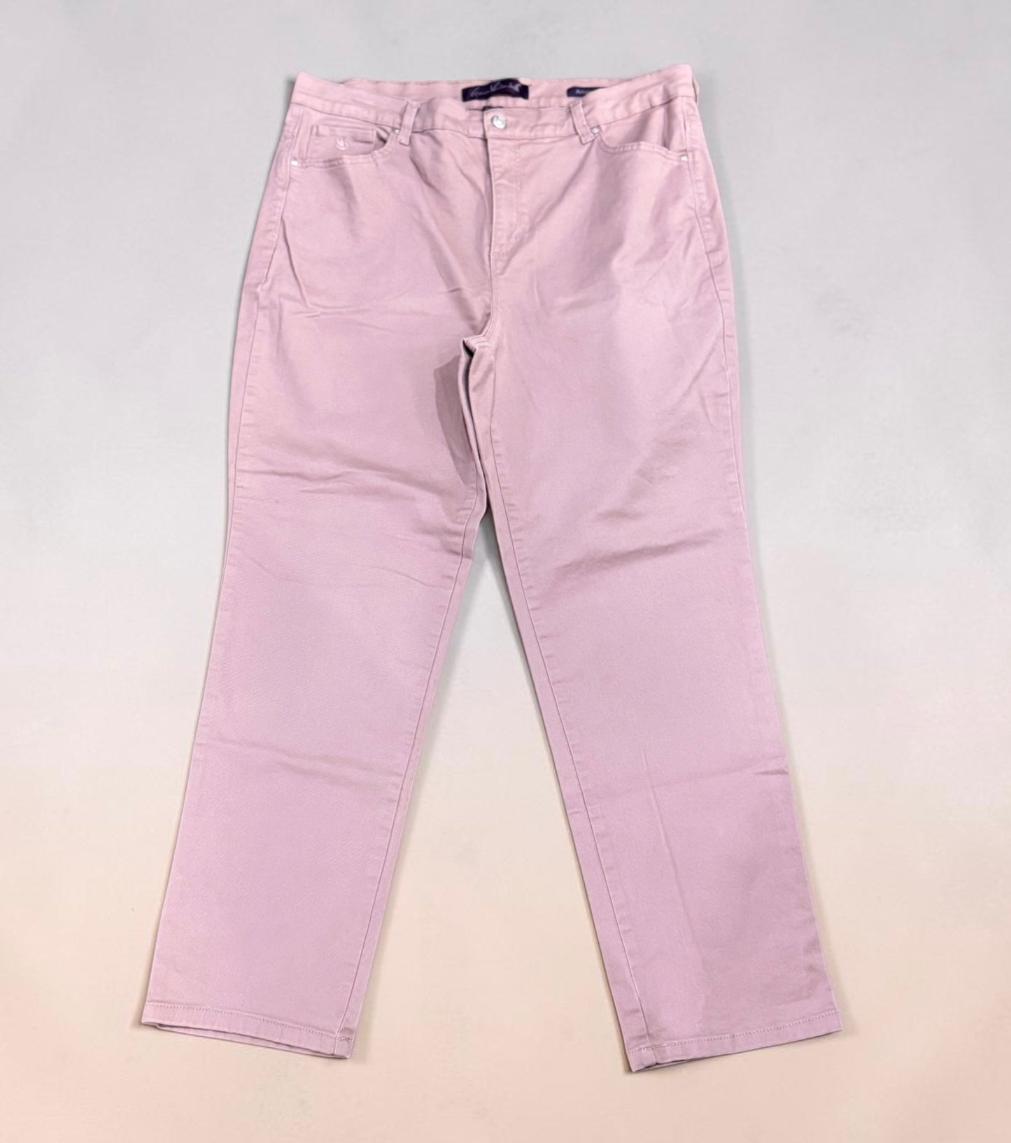 Womens Pink Gloria Vanderbilt Jeans Size 16W