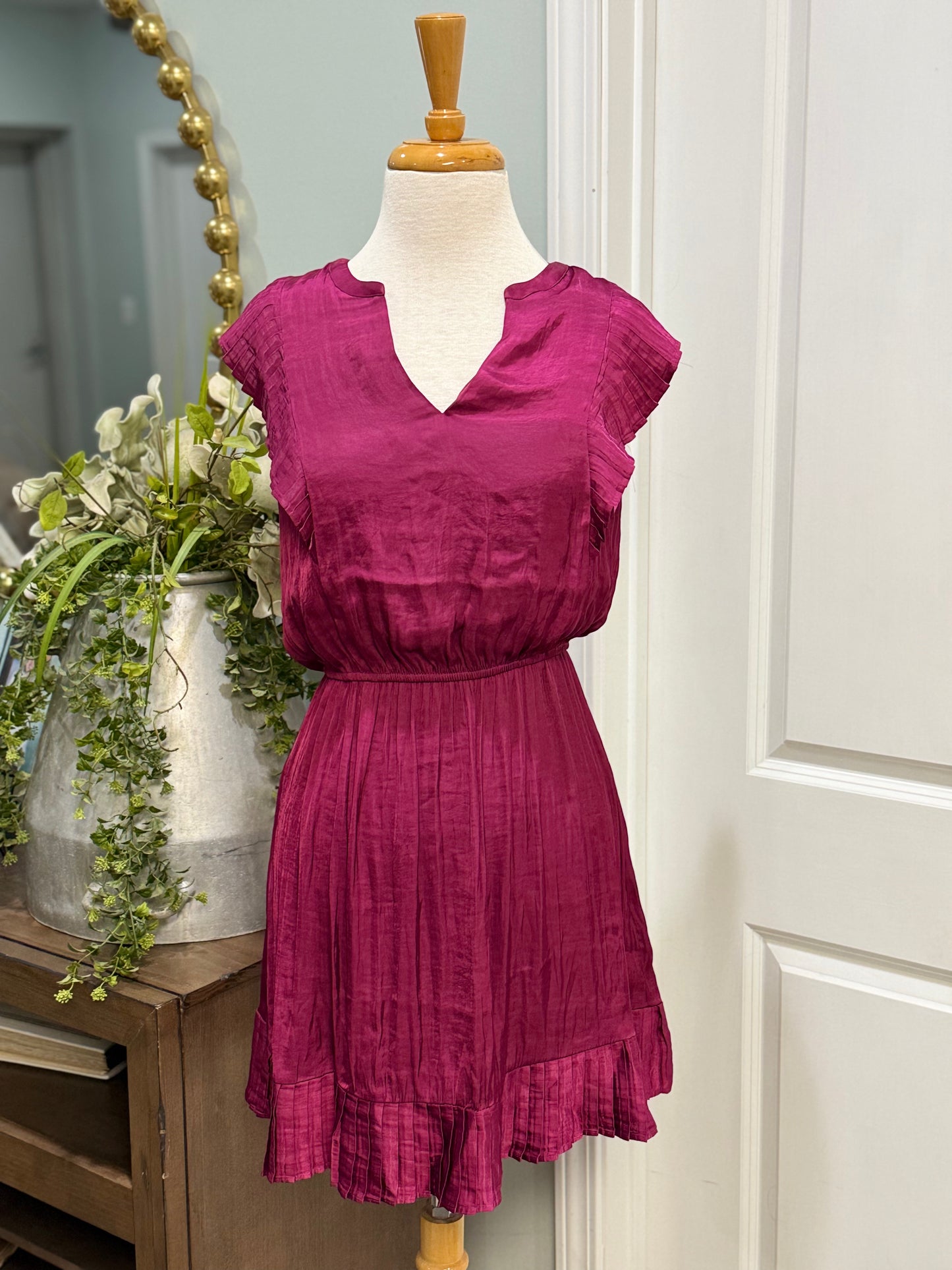 Womens Steve Madden Satin Dress Size Small NWT