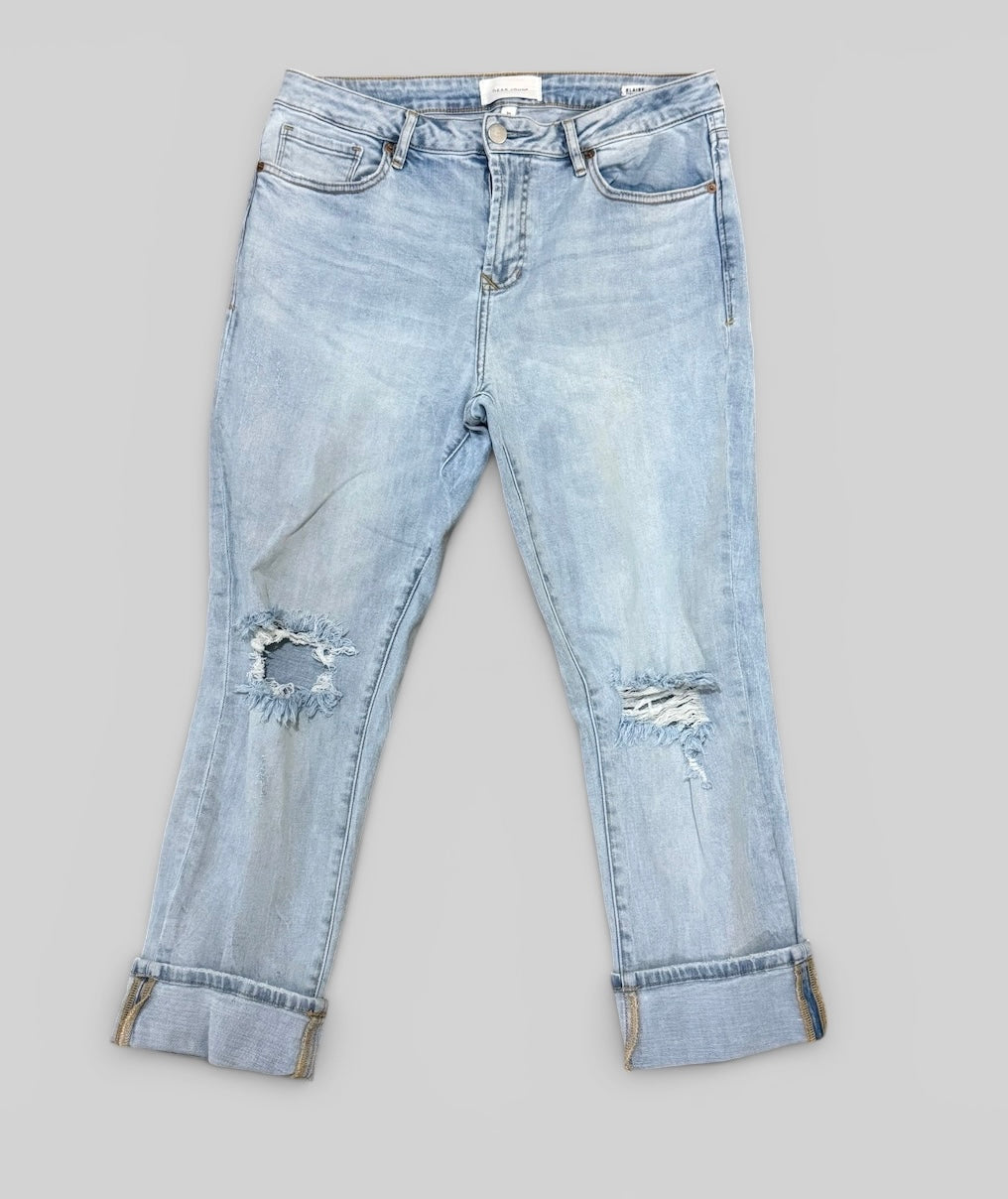 Womens Dear John Cropped Jeans Size 31 EUC