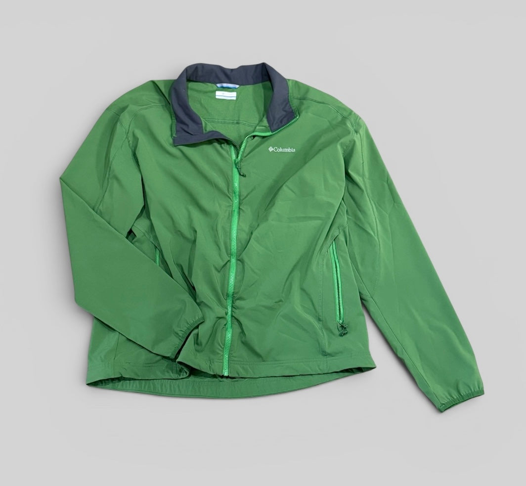 Mens Green Columbia Jacket XXL EUC