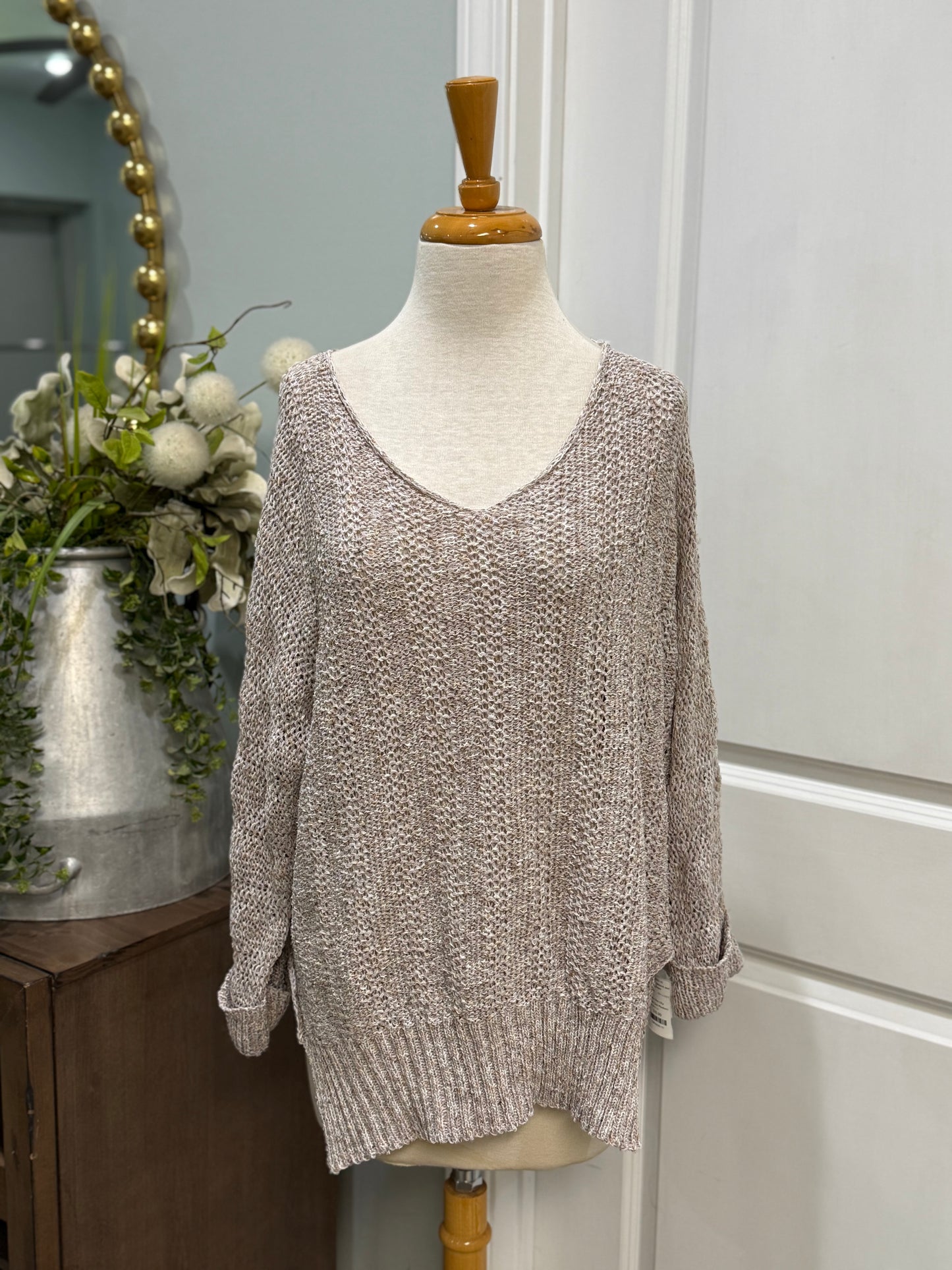 Womens She+Sky Sweater Size Medium