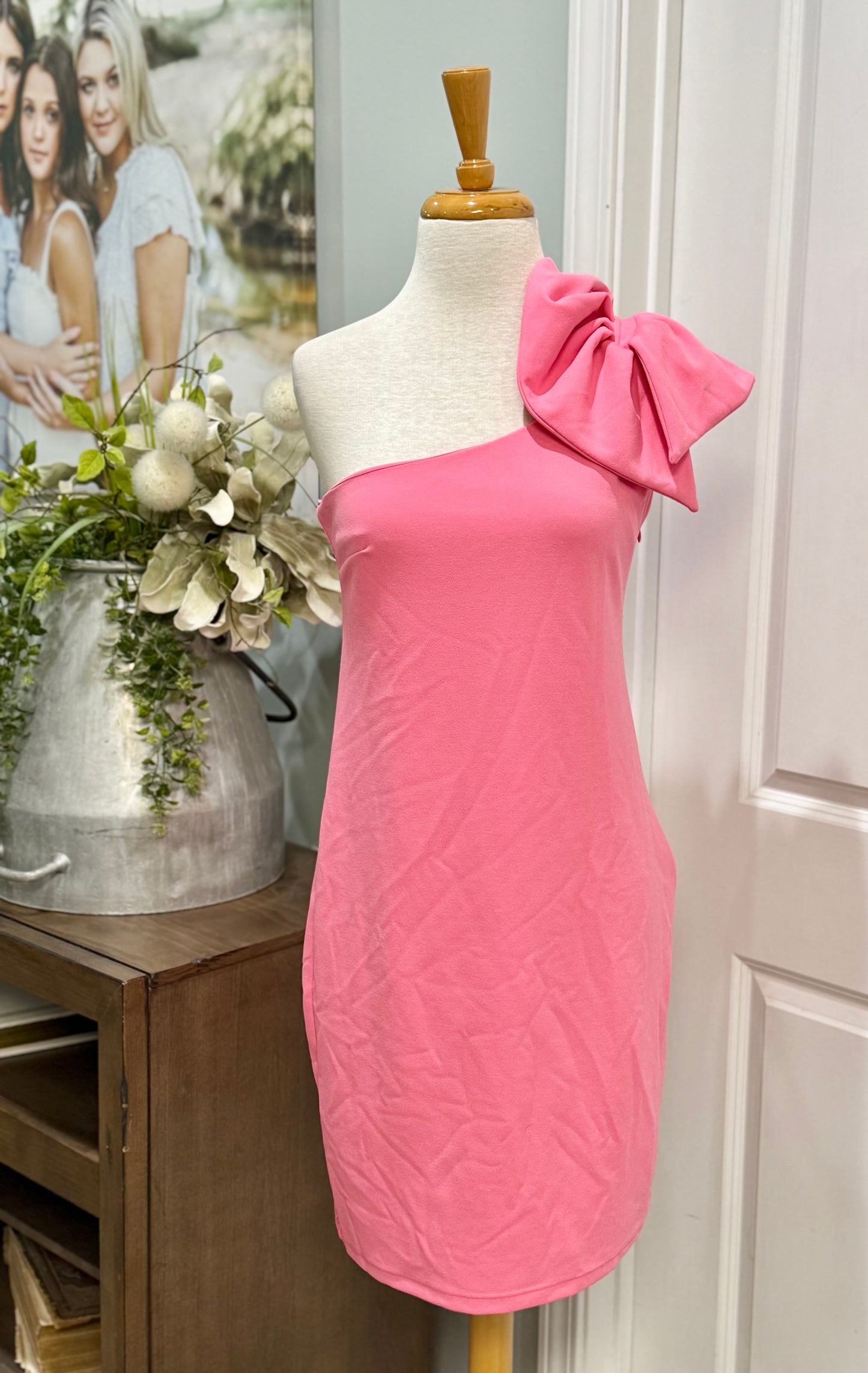 Womens She+Sky One Shoulder Dress Size Medium NWT