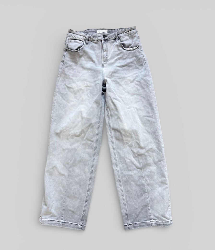 Womens Risen Wide Leg Jeans 13/31