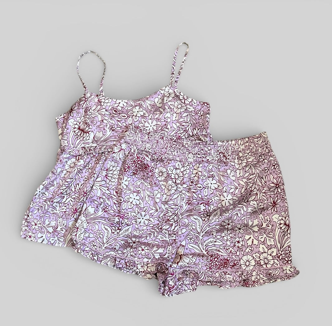 Womens Rachel Ashwell Satin Pajamas Large