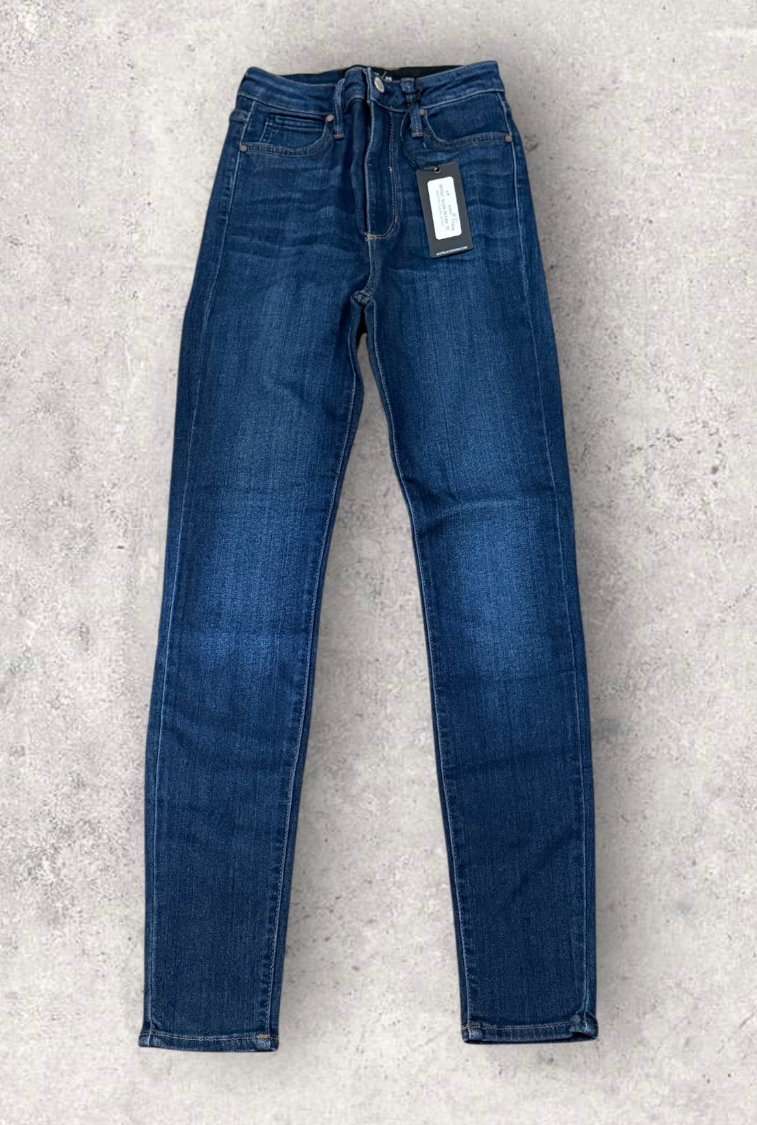 Womens Just Black Denim Jeans Size 25 NWT $72