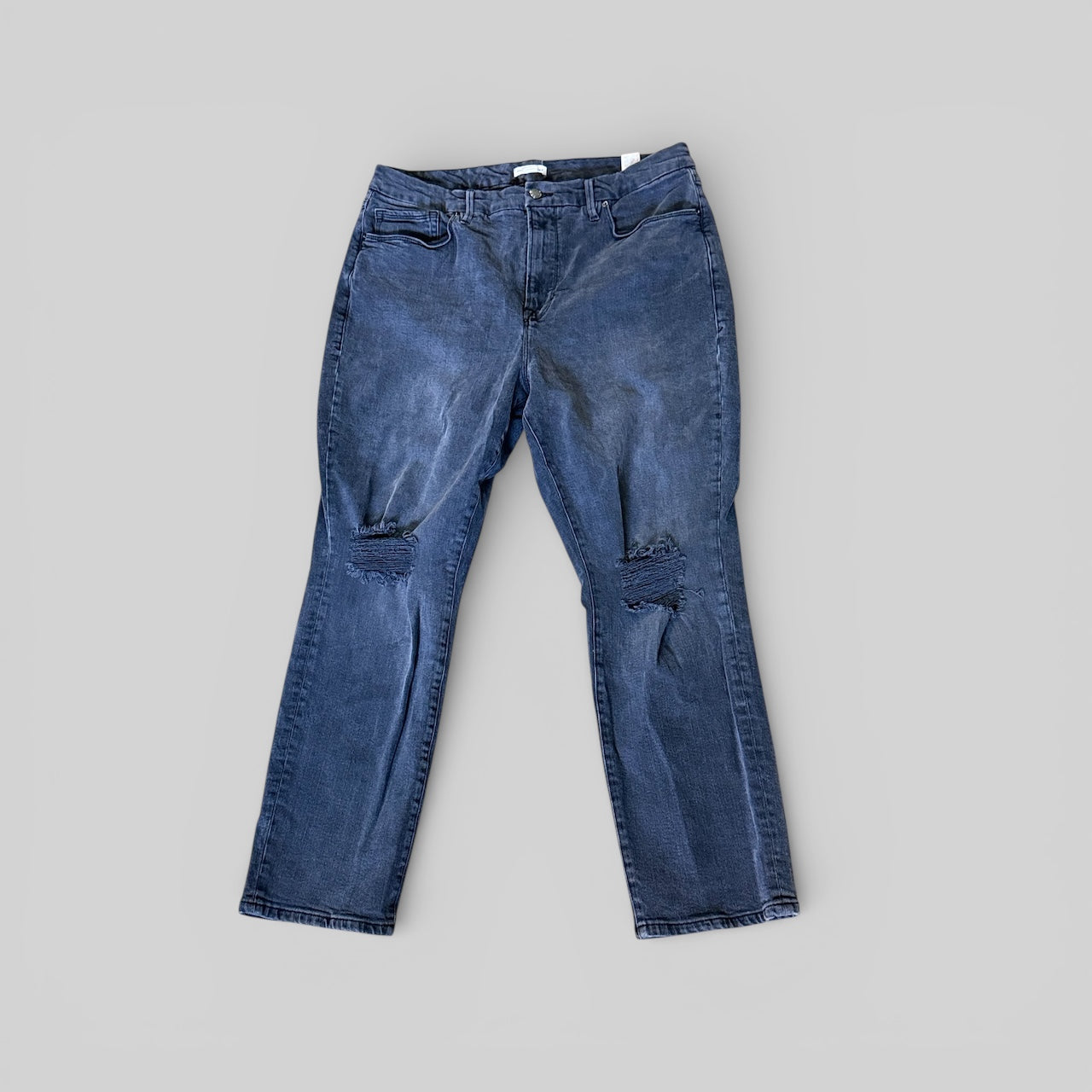 Womens Good American Black Jeans Size 16