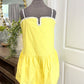 Womens Day+Moon Yellow Dress Large NWT $66