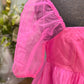 Womens Impressions Bubble Sleeve Dress Medium EUC