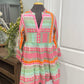 Womens En Creme Aztec Dress Small NWT $62