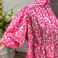 Womens Umgee Pink Damask Dress Medium EUC