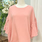 Womens New In Gauzy Blouse 1X EUC