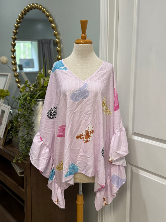 Womens Fantastic Fawn Blouse Size Large