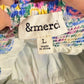 Womens &Merci Floral Peplum Smocked Dress Large EUC