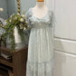Womens In Bloom Smocked Floral Dress Size Medium