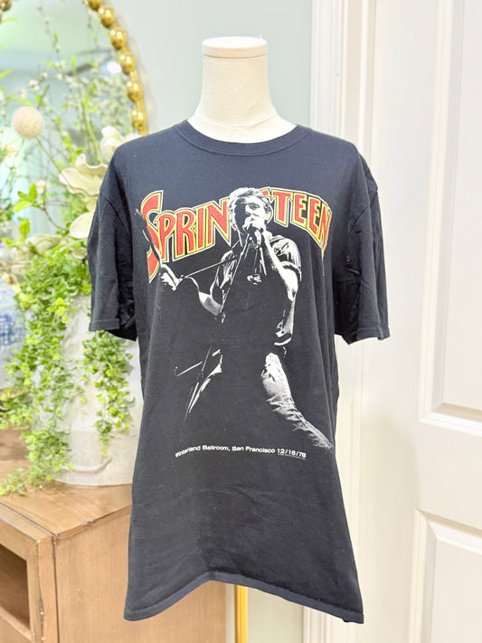 Womens Springsteen Concert Tshirt Large EUC