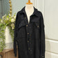 Womens Rock & Roll Denim Jacket Size Large