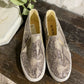 Womens Restricted Brand Snake Print Slip On Sneakers Sz 7