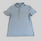 Mens Blue Lululemon Collard Polo Shirt Size Medium