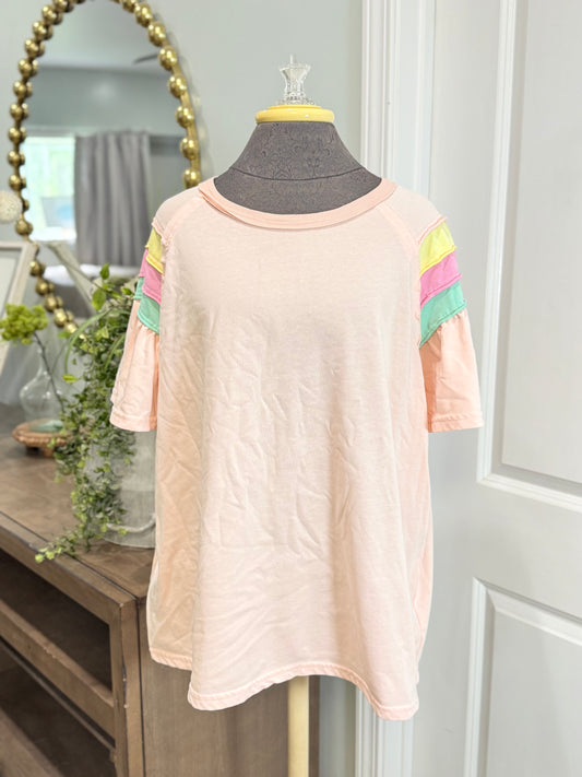 Womens Easel Blouse Large EUC