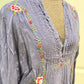 Womens Johnny Was Embroidered Dress Size Medium EUC