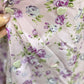 Womens TCEC Lavender Floral Dress Large NWT