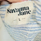 Womens Savanna Jane Embroidered Blouse Large EUC