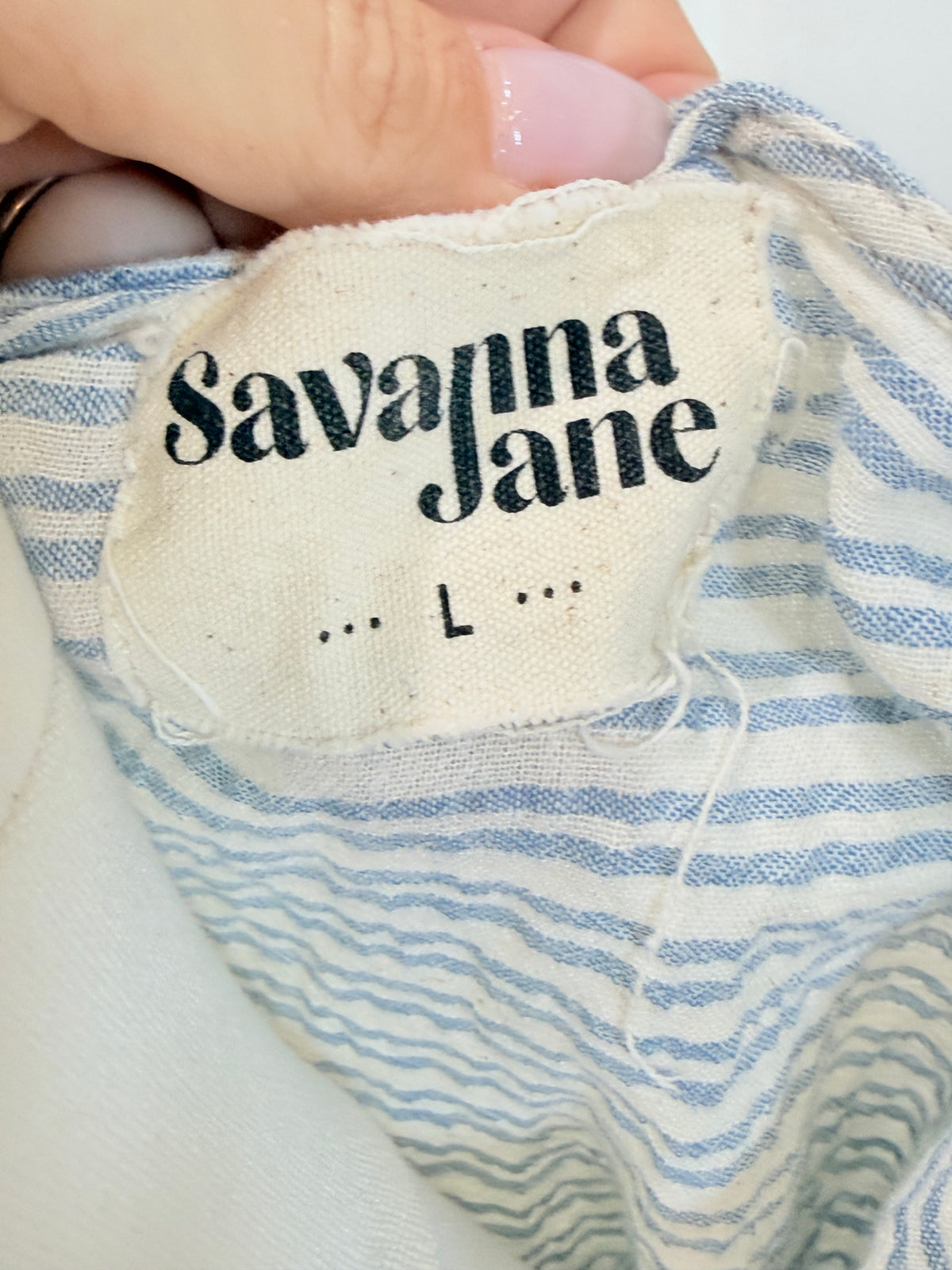 Womens Savanna Jane Embroidered Blouse Large EUC