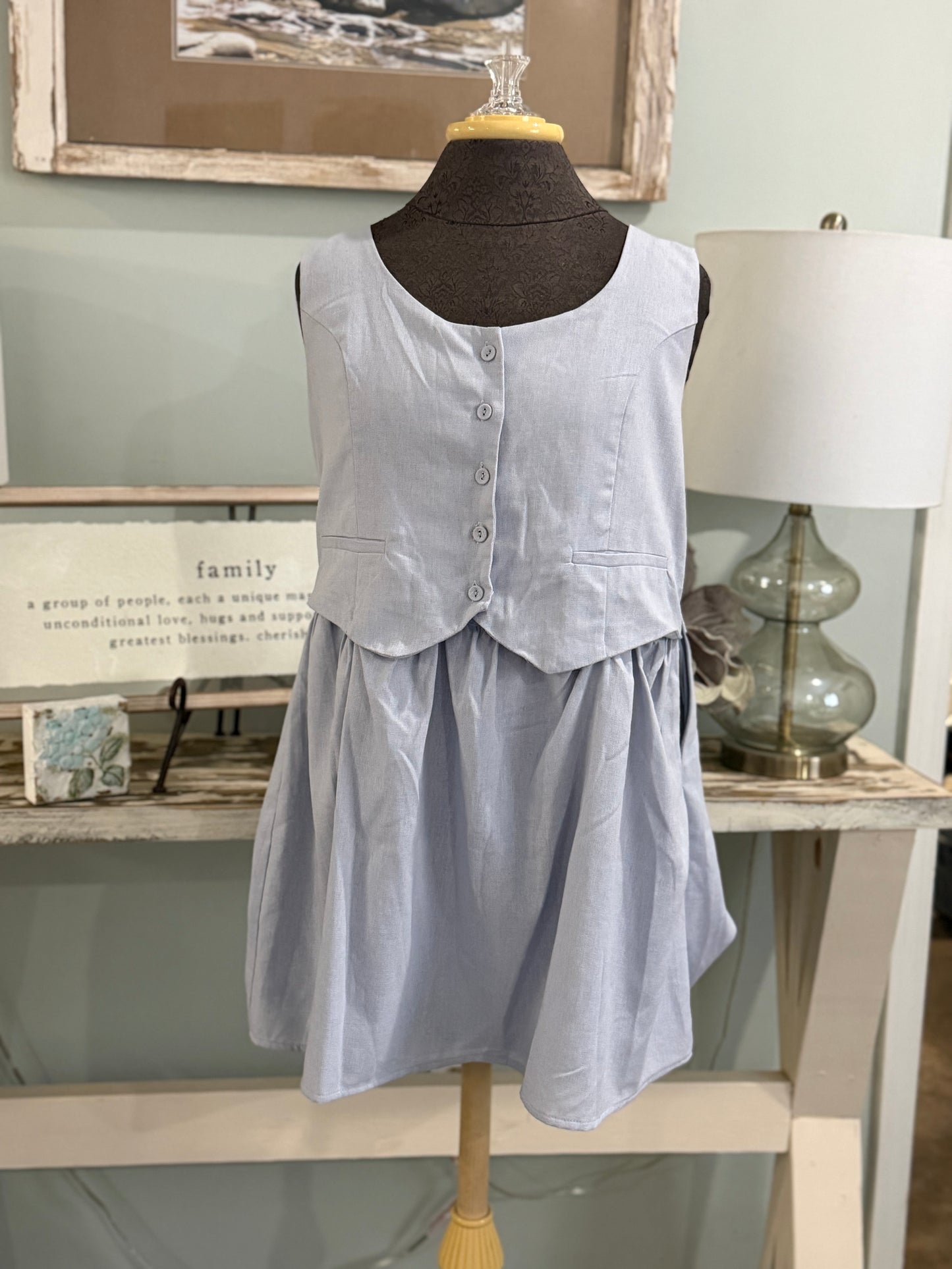 Womens Paper Hearts Dress XL