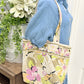 Vera Bradley Quilted Purse EUC Hope Garden Print