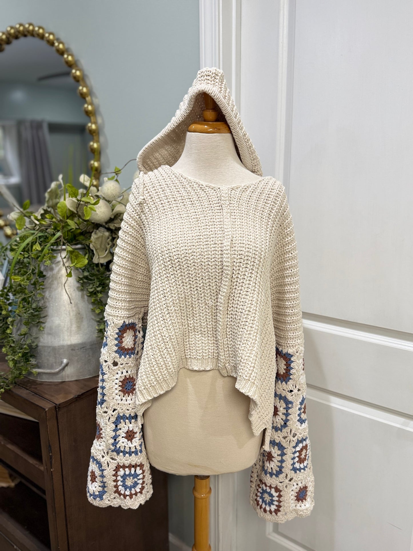 Womens Knit POL Pullover Large NWT $84