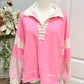 Womens Bucket List Pullover Small EUC
