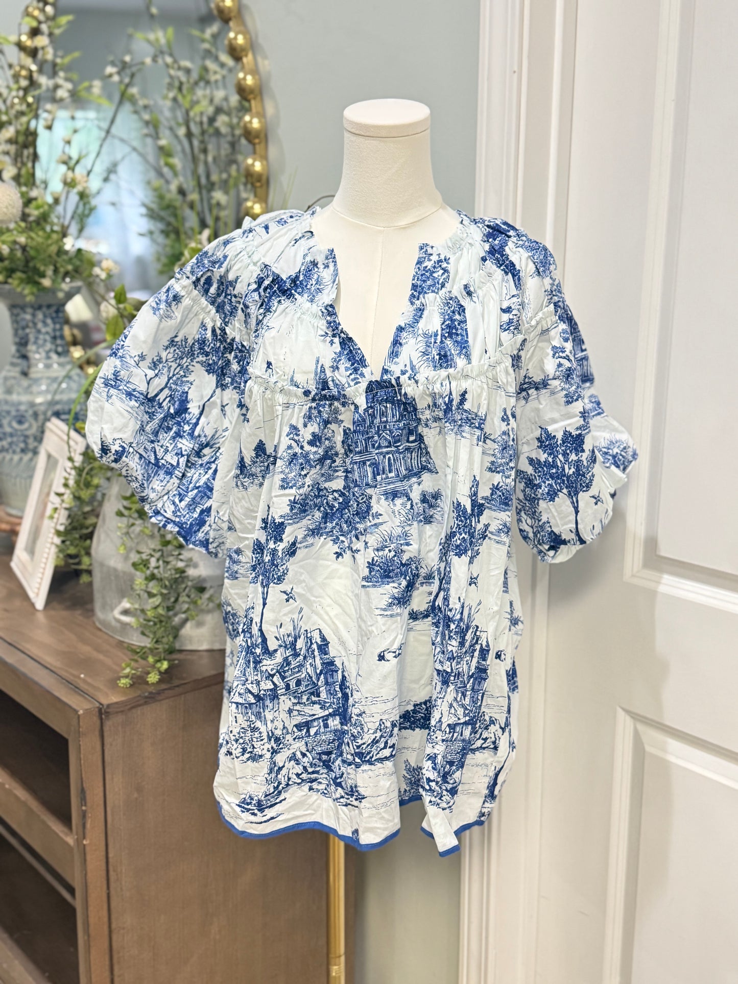 Womens Umgee Blouse XL NWT