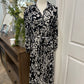 Womens Worthington Black Leopard Maxi Dress 20W