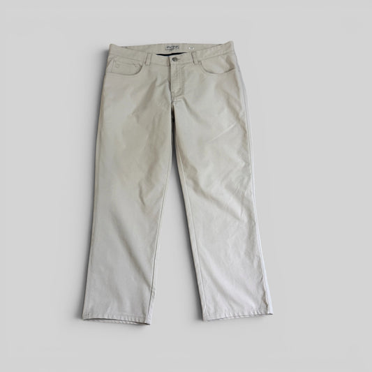 Mens Peter Millar Khaki Pants Size 34/32 EUC Retails for $228