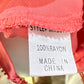 Womens Mazik Eyelet Blouse Large EUC