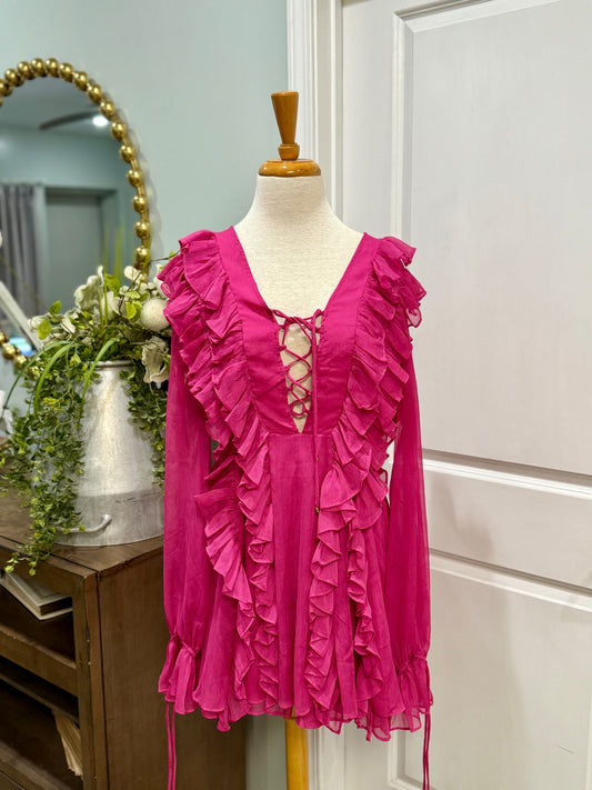 Womens Endless Rose Dress Size Large