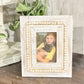 Home Decor Mudpie 5x7 White Hobnail Frame