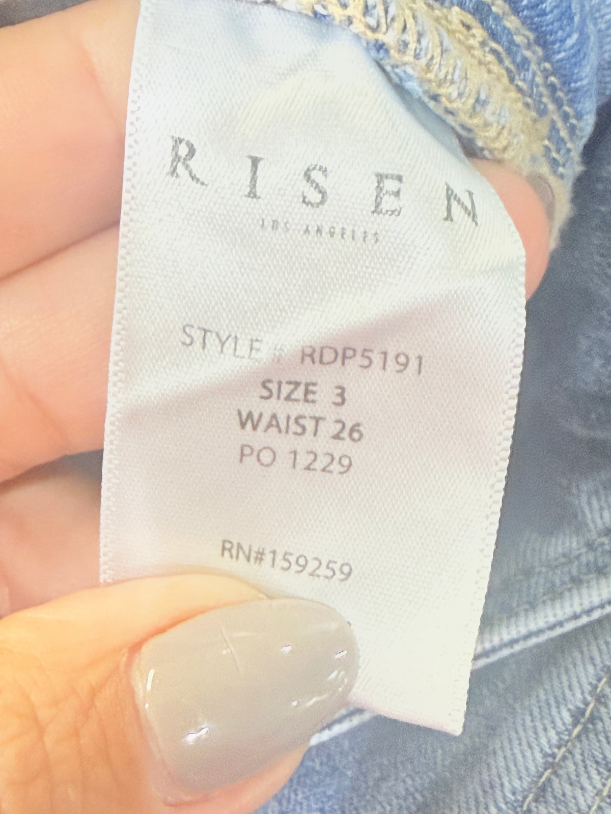 Womens Risen Skinny Jeans Size 3/26 EUC