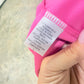 Womens Pink Scalloped Party Dress Large EUC