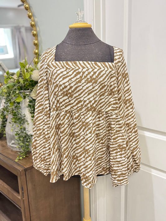 Womens J.NNA Blouse 1X & 2X NWT