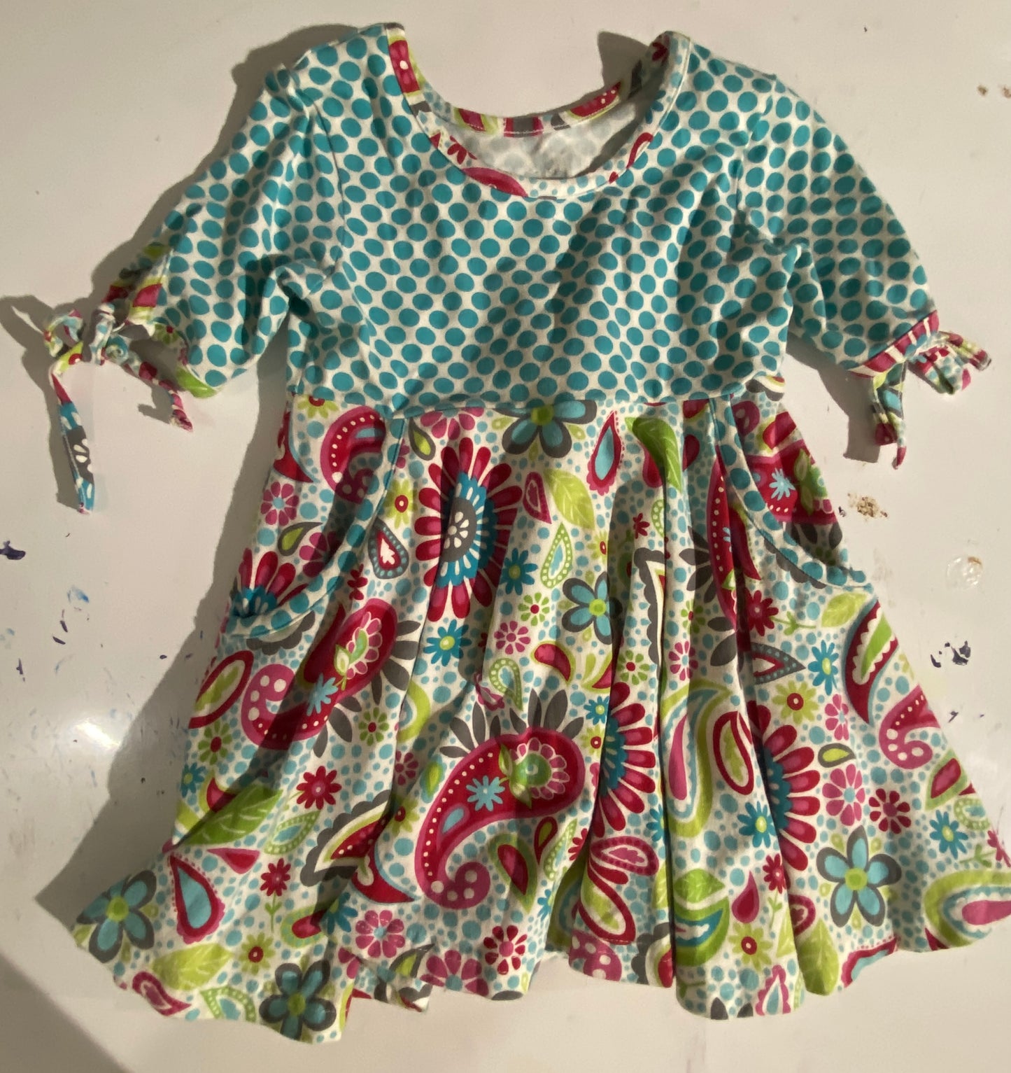 Girls Eleanor Rose Dress Size 2