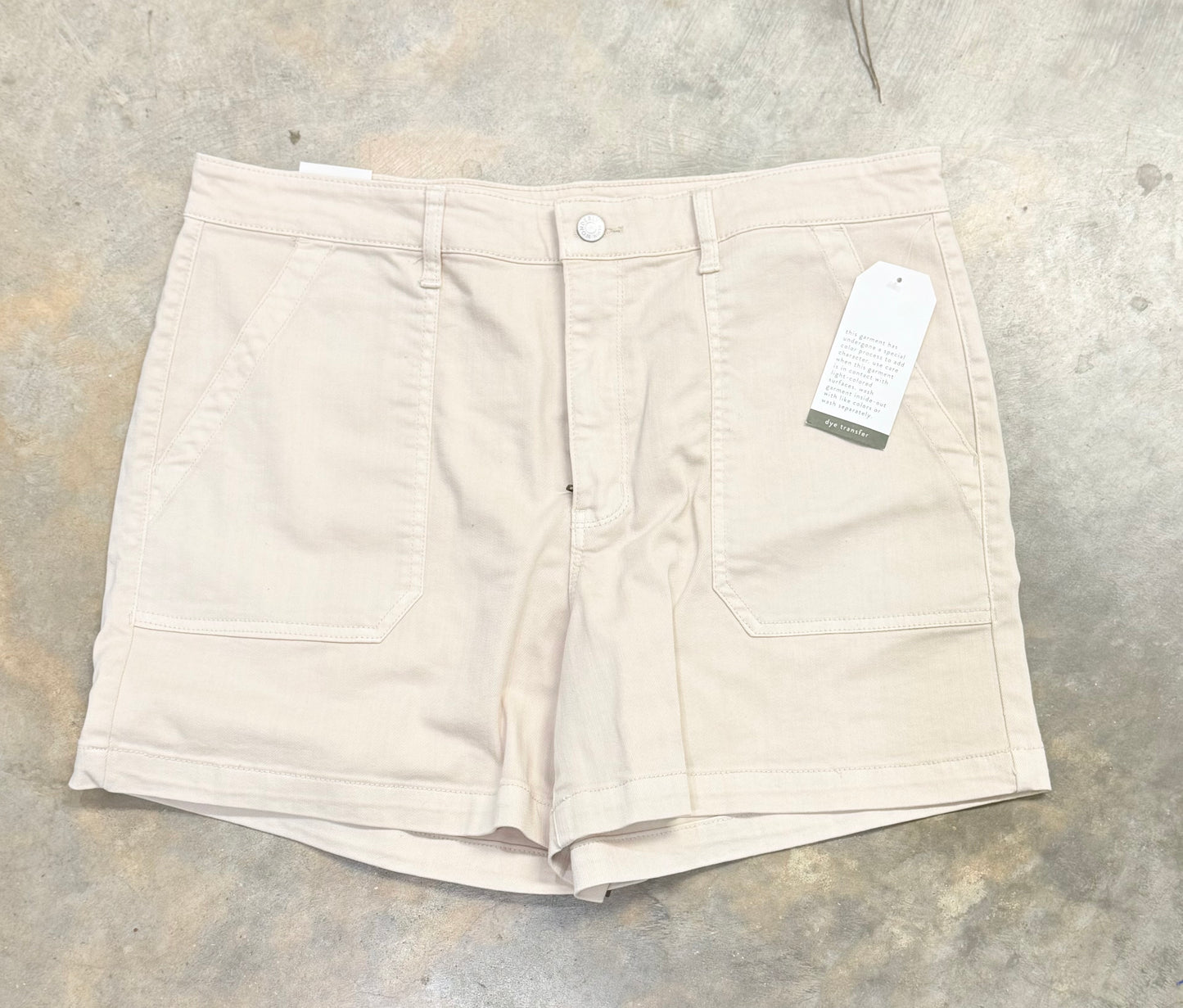 Womens Wonderly Denim Shorts Size 16 NWT
