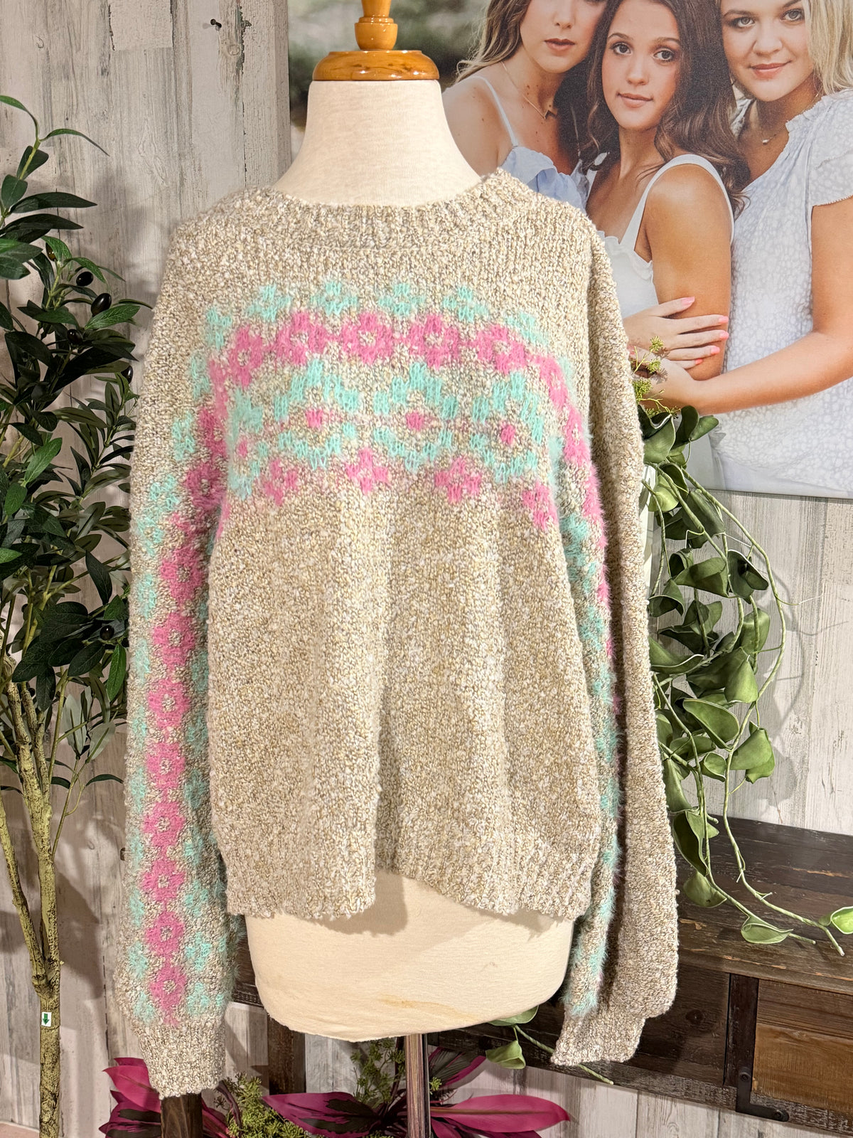 Womens Wishlist Fuzzy Sweater Size Large NWT