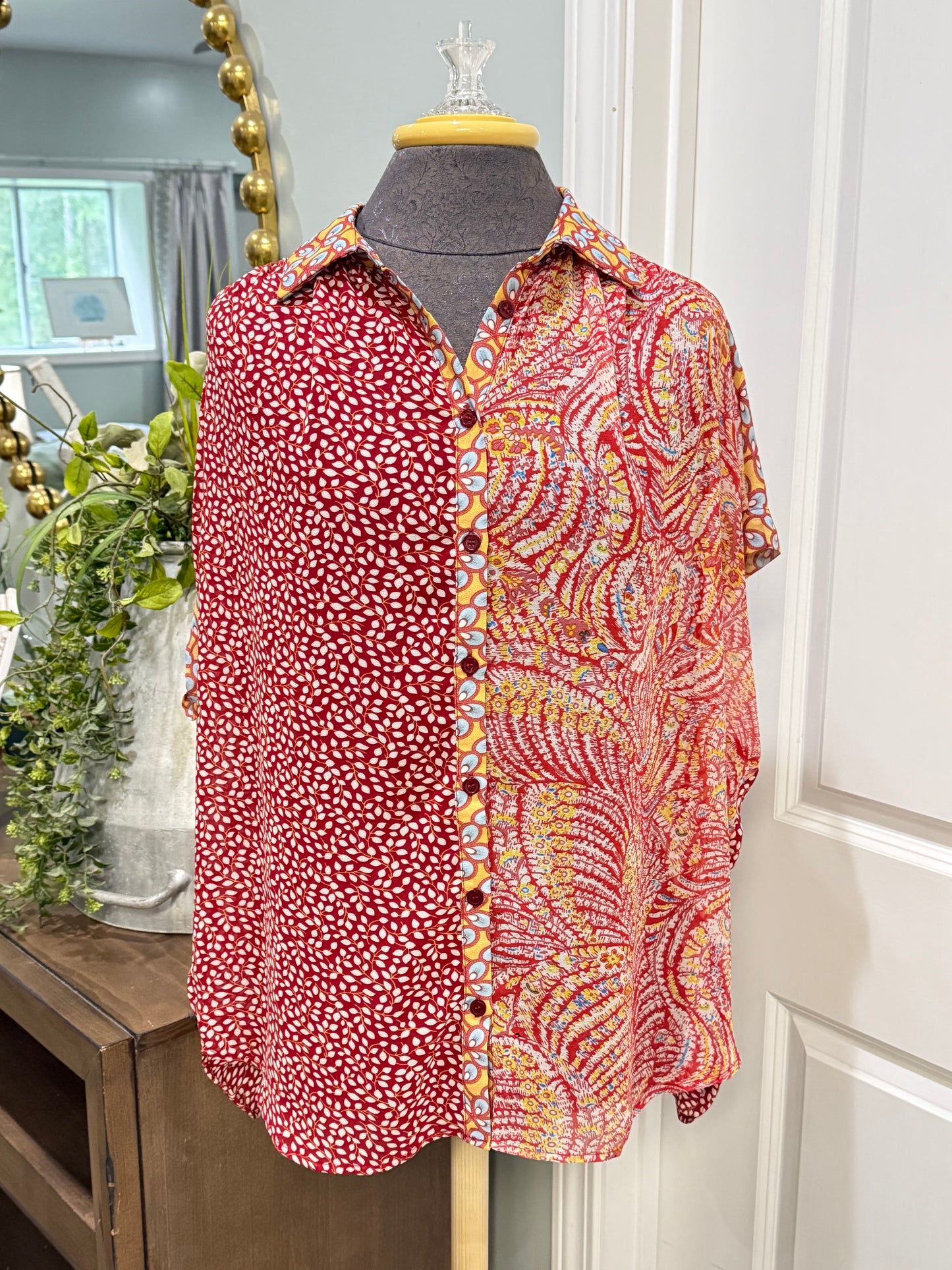 Womens Jodifl Blouse Medium EUC