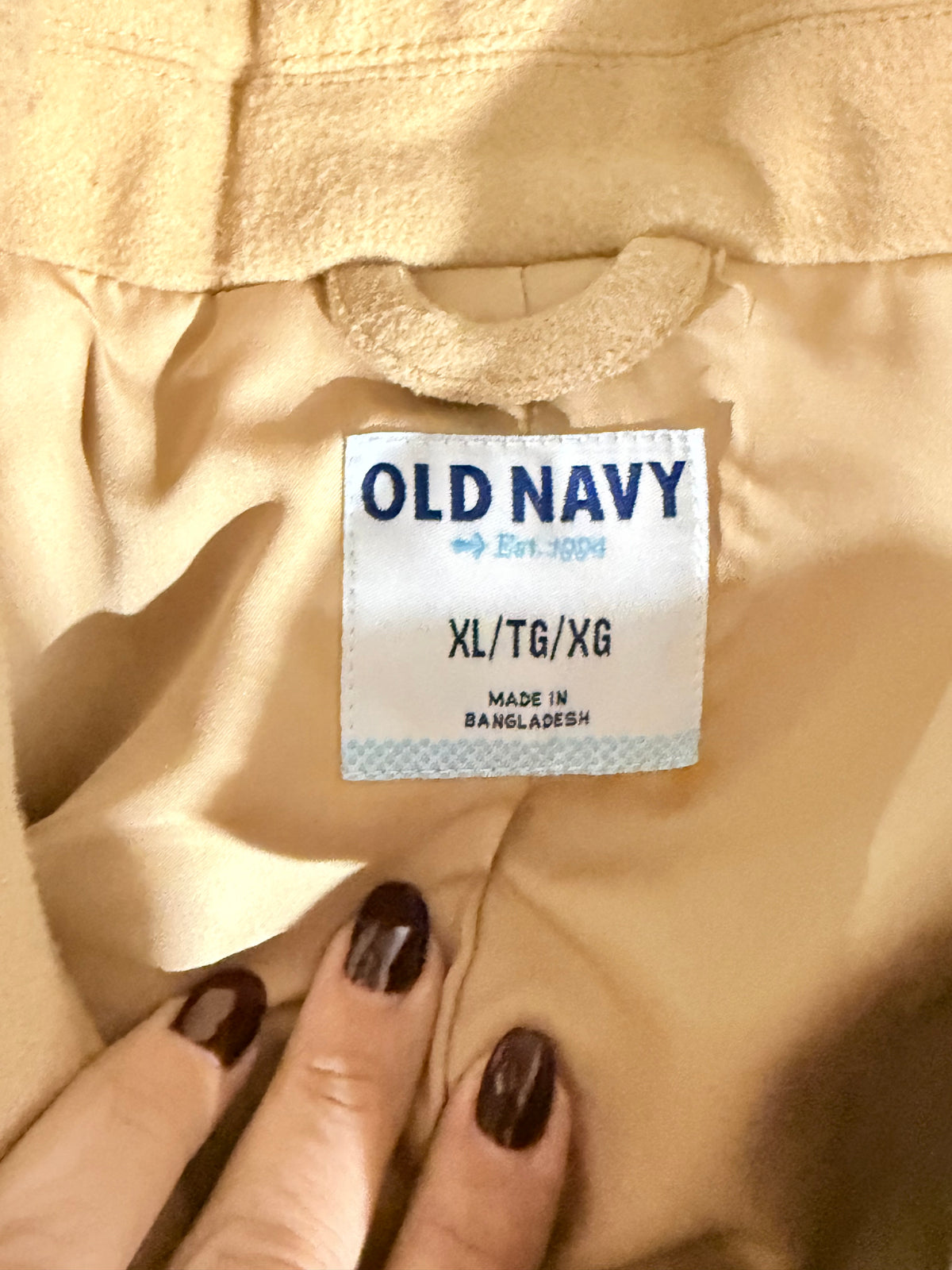 Womens Old Navy Wool Coat XL EUC