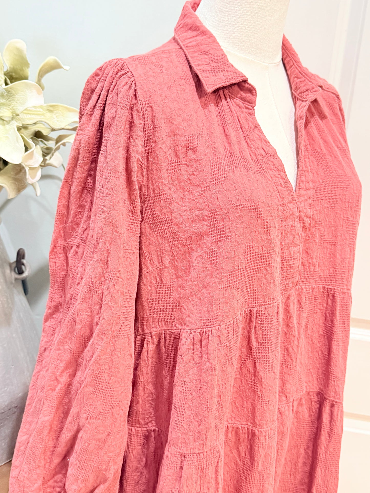 Womens Umgee Midi Dress Large EUC